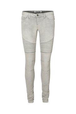 Blugi Dama Noisy May Nmeve Lw Superslim Biker Jeans Light Grey Denim